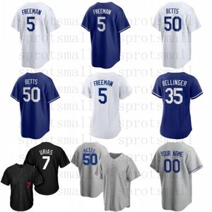 Aangepaste heren dames jeugd Mookie Betts honkbalshirts Freeman Bellinger Dodgers Trevor Bauer Clayton Kershaw Julio Urias Justin Trea Turner Walker Buehler Taylor