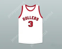 Custom Mens Youth / Kids Ernie Calverley 3 Providence STEAMROLLLERS BASKETBALL BASKETBALL 4 TOP TOPED STITTED S-6XL