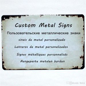 Placas de letreros de Metal personalizadas, 20x30 CM, 15x30 CM, decoración para sala de estar, arte de pared, pinturas modernas, barbero, triangulación de envíos