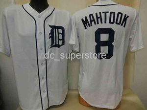 Aangepaste Mikie Mahtook Baseball Cool Base Jersey Wit Nieuwe Stitch Any Name Number Men Women Youth Baseball Jerseys