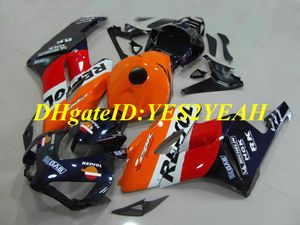 Kit de carénage de moto personnalisé pour Honda CBR1000RR 04 05 CBR 1000RR 2004 2005 CBR1000 ABS rouge orange bleu, ensemble de carénages + cadeaux HM40