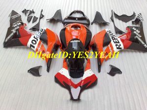 Kit de carénage de moto personnalisé pour Honda CBR600RR 07 08 CBR 600RR F5 2007 2008 CBR600 ABS rouge blanc noir, ensemble de carénages + cadeaux HX56