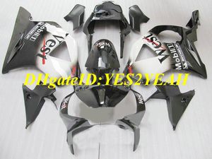 Kit de carenado de motocicleta personalizado para Honda CBR900RR 954 02 03 CBR 900RR CBR900 2002 2003 ABS WEST Blanco negro Carenados set + Regalos HC33