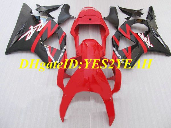 Kit de carénage de moto personnalisé pour Honda CBR900RR 954 02 03 CBR 900RR CBR900 2002 2003 ABS Hot Red Black Fairings Set + Cadeaux HC37