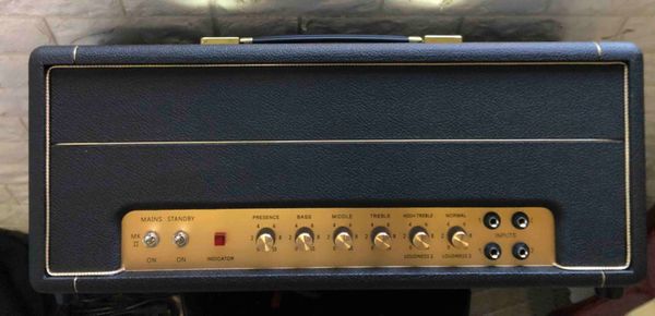 Amplificateur de guitare Grand 1987X à Valve Plexi de Style MS personnalisé, tête Super plomb 50W, accepter l'ampli OEM ecc83s * 3; el34*2 Tubes