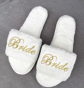 Aangepaste naam flur Bruid slippers bruidsmeisje geschenken bruiloft verjaardag vrouwen cadeau feestartikelen 236a