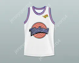 Custom Nay Mens Youth/Kids Blake Griffin 32 Tune Squad Basketball Jersey met Space Jam Patch Top gestikte S-6XL