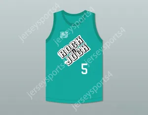 Aangepaste nee heren Jeugd/Kids Jeff Ament 5 Violators Basketball Jersey 3e jaarlijkse Rock N 'Jock B-Ball Jam 1993 Top gestikte S-6XL