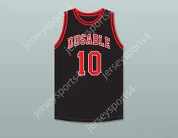Custom nay mens Youth / Kids Maurice Cheeks 10 Dusable High School Panthers Black Basketball Jersey 2 Top cousé S-6XL