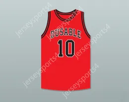 Custom nay mens Youth / Kids Maurice Cheeks 10 Dusable High School Panthers Red Basketball Jersey 2 Top cousé S-6XL