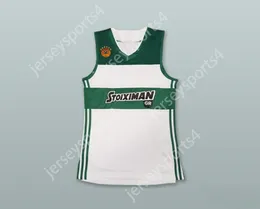 Custom Nay Mens Youth / Kids Panathinaikos BC White Basketball Jersey Top cousé S-6XL