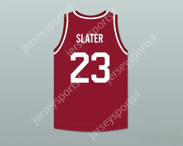 Jóvenes/niños para hombres personalizados guardados por el Bell AC Slater 23 Bayside Tigers de Baloncesto Jersey incluye Tiger Patchtop Stitched S-6XL