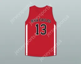 Custom Nay Mens Youth / Kids Walker Kessler 13 Woodward Academy War Eagles Red Basketball Jersey 1 Top cousé S-6XL