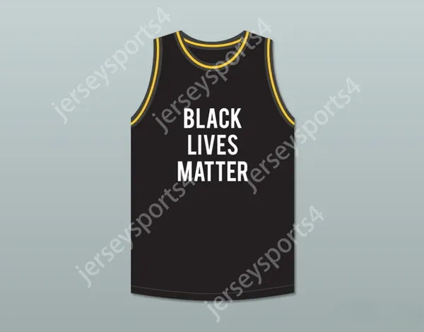Nom nay personnalisé Mens Youth / Kids Alton Sterling 37 Black Lives Matter Basketball Jersey Top cousé S-6XL