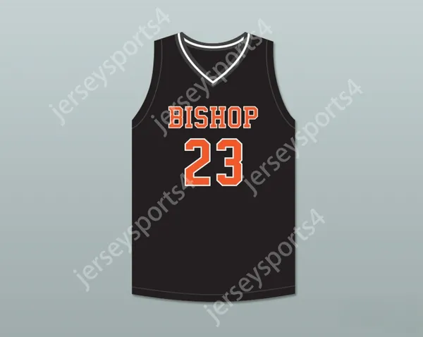 Nom nay personnalisé Mens Youth / Kids Bobby Freeze 23 Bishop Hayes Tigers Away Basketball Jersey le chemin Back Top cousé S-6XL