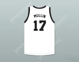 Nom nay personnalisé Mens Youth / Kids Chris Mullin 17 Power Memorial Academy White Basketball Jersey Top cousé S-6XL