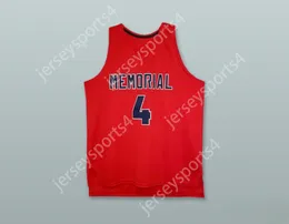 Nombre personalizado de Nay Jóvenes/Niños Jalen Green 4 San Joaquin Memorial High School Panthers Red Basketball Jersey Top Singed S-6XL