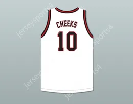 Nom nay personnalisé Mens Youth / Kids Maurice Cheeks 10 Dusable High School Panthers Basket Basketball Jersey 2 TOP TOP STTITTED S-6XL
