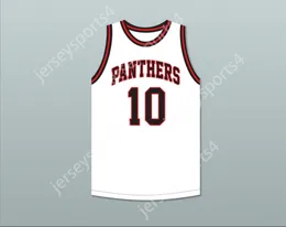 Nom nay personnalisé Mens Youth / Kids Maurice Cheeks 10 Dusable High School Panthers Basketball Jersey 1 Stitched S-6XL