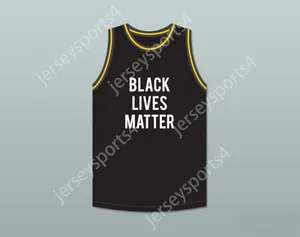 Custom Nay Nom Mens Youth / Kids Tony Robinson 19 Black Lives Matter Basketball Jersey cousé S-6XL