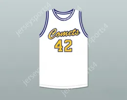 Custom Nay Youth/Kids Al Horford 42 Grand Ledge High School Comets White Basketball Jersey 2 Top gestikte S-6XL