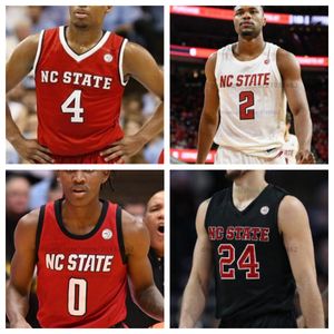 Custom NC State Dennis Smith Jr. Jersey de basket-ball NCAA Cousée Jersey tout nom de nom Men des femmes jeunes brodés Torin Dorn Breon Pass Casey Morsell Alex Nunnally