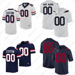 Personnalisé NCAA Arizona Wildcats College Football Maillots Borjon Gonzalez Main Langi Magnuson Moe Morgan Patt Payne Pulido Reece Savaiinaea Stovall Tapaatoutai Wells