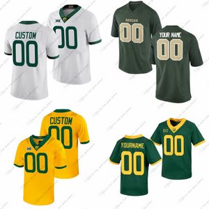 Aangepaste NCAA Baylor Bears College voetbalshirts Kinne Martinez McHenry Robertson Shapen Clarke Jenkins Jones Reese Richardson Roberts-Day Washington Baldwin