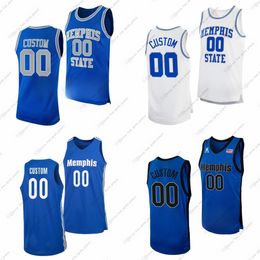 Aangepaste NCAA College basketbalshirts bruin Carl Cherenfant Joe Cooper Malcolm Dandridge Jayden Hardaway Ashton Hardaway David Jones Jourdain