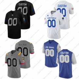 Camisetas de fútbol americano universitario NCAA personalizadas Black Brittain Daniels Darlington Jones Larrier Turner Angilau Burk Calvert Eldridge III Gibbs Harris