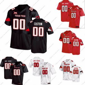 Maillots de football universitaire NCAA personnalisés Byron Hanspard Wes Welker Kliff Kingsbury Burns Morris Morton Shough Strong Brooks Donnell Valdez Willis Boyd Bradley