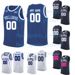 Custom NCAA College Villanova Wildcats Baloncesto Jalen Brunson Kyle Lowry Kris Jenkins Josh Hart Donte DiVincenzo Ryan Arcidiacono Mikal Bridges Butler Kittles