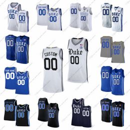 Camisetas de baloncesto personalizadas de la NCAA Duke Blue Devils College Mark Mitchell TJ Power Tyrese Proctor Christian Reeves Jeremy Roach Jaden Schutt Sean Stewart Ryan