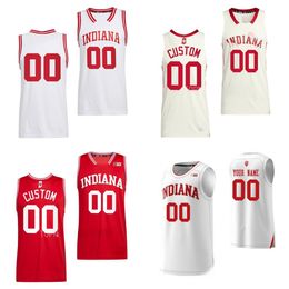 Maillots de basket-ball personnalisés NCAA Indiana Hoosiers College Kaleb Banks Shaan Burke Jackson Creel Gabe Cupps Trey Galloway James Goodis CJ Gunn