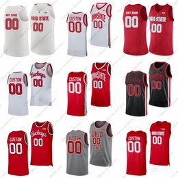 Maillots de basket-ball personnalisés NCAA Ohio State Buckeyes Jamison Battle Colby Baumann Dale Bonner Taison Chatman Kalen Etzler Roddy Gayle Jr. Bowen Hardman