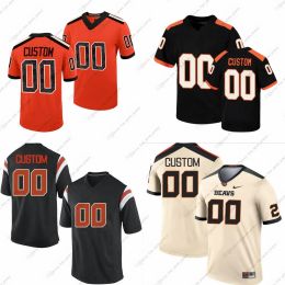 Maillots de football personnalisés NCAA Oregon State Beavers College Poyer Brandin Cooks Hekker Victor Bolden Jr.Teagan QuitorianoJackson Isaiah Hodgin