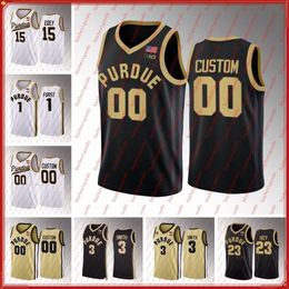 Custom NCAA Purdue Boilermakers College Basketball Jersey 2022-23 Swanigan Braden Smith Zach Edey Jaden Ivey Trevion Williams Mason Gillis jóvenes niños