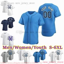 Custom NCAA S-6XL Béisbol 5 Wander Franco Jersey cosido 13 Manuel Margot 56 Randy Arozarena 18 Shane McClanahan Yandy Diaz Luke Raley Jose Siri Boggs Jerseys