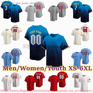 Custom XS-6XL 2024 City Connect Baseball Jerseys 3 Bryce Harpe 7 Trea Turner JT REALMUTO ALEC BOHM BRYSON STOTT RHYS HOSKINS AARON NOLA BRANDON MARSH ZACK WHEELER