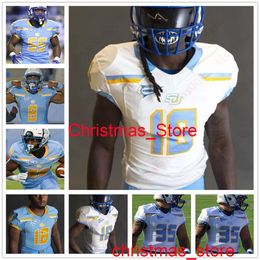 Custom NCAA Southern Football Hirted Jersey 58 Robertson 47 Blount 17 Carmichael 13 Williams 28 Christopher Chaney 24 Hinton 21 Craig