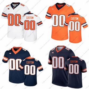 Aangepaste NCAA Syracuse Orange College voetbalshirts Adams Alford Brown Hatcher Jones Long Pena Wellington Clark Clement Gadsden II Kubala Mahar Jr Mang Villari