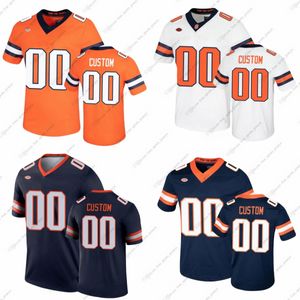 Maillots de football personnalisés NCAA Syracuse Orange College Dwight Freeney Jim Brown Floyd Little Larry Csonka Chandler Jones Daryl Johnston Jim Ringo Marvin Harrison