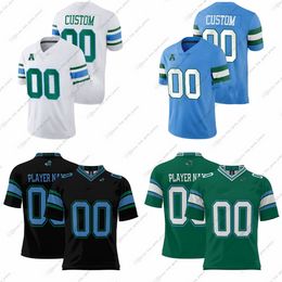 Maillots de football personnalisés NCAA Tulane Green Wave College Parry Nickerson Lorenzo Doss Haggard Horton Ibieta Mensah Mmahat Risner Arata Barnes III Celestine