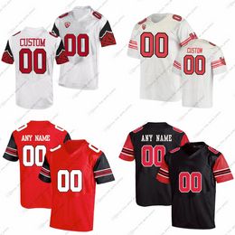 Aangepaste NCAA Utah Utes College voetbalshirts Harrison Kaumatule Laumea Maea Mann Moeai Mokofisi Olson Togiai Williams Akana Elliss FanoFillinger Fotu