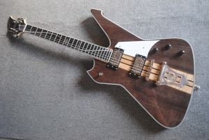 Guitarra eléctrica personalizada con cuello a través del cuerpo, 6 cuerdas, pastilla activa, se acepta guitarra, bajo, personalización pasiva