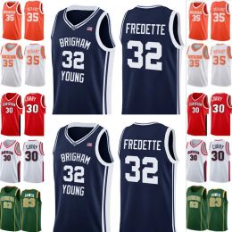 PERSONALIZADO NUEVO 32 Young Jimmer Basketball Fredette Brigham Jerseys NCAA Cougars Jersey 35 Kevin Durant San Diego State Aztecs College Kawhi 15 L