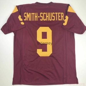 PERSONALIZADO Nuevo JUJU SMITH-SCHUSTER USC Red College Jersey de fútbol cosido COSIDO AÑADIR CUALQUIER NÚMERO DE NOMBRE