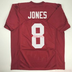 CUSTOM New JULIO JONES Alabama Red College Maillot de football cousu AJOUTER N'IMPORTE QUEL NUMÉRO DE NOM