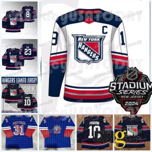 Maillot personnalisé New York 23 Adam Fox Rangers 2024 Stadium Series Igor Shesterkin Mika Zibanejad Chris Kreider Artemi Panarin Kaapo Kakko Ryan Lindgren K'Andre Miller