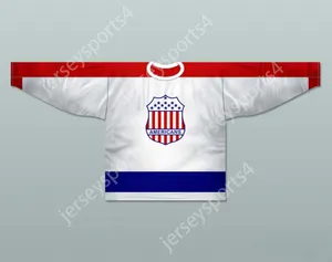 Américains de New York personnalisés 1933-35 Jersey de hockey tout joueur ou numéro nouveau cousé S-M-L-XL-XXL-3XL-4XL-5XL-6XL